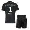 Officiële Voetbalshirt + Korte Broek Doelman FC Bayern München Manuel Neuer 1 Thuis 2023-24 - Kids